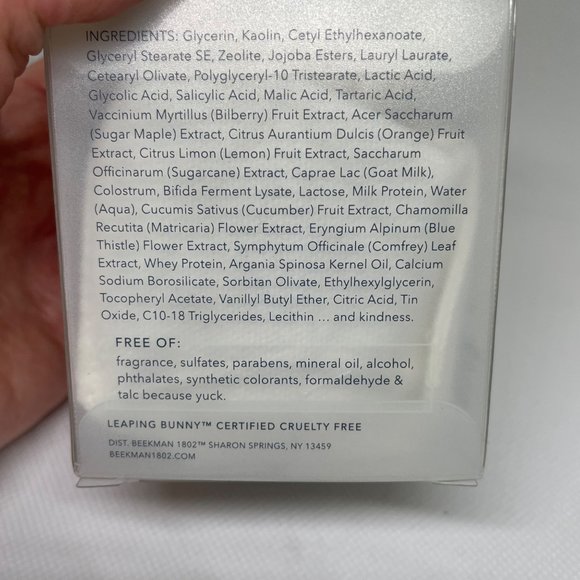 Beekman 1802 Milk Mud Warming Clay Mask 1.69 oz for Face - Picture 6 of 10